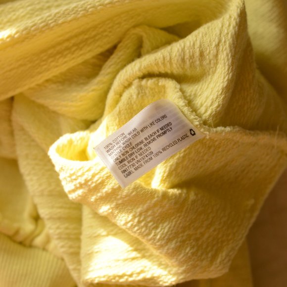 Universal Thread Lemon Yellow Balloon Sleeved Sweatshirt - Picture 6 of 7